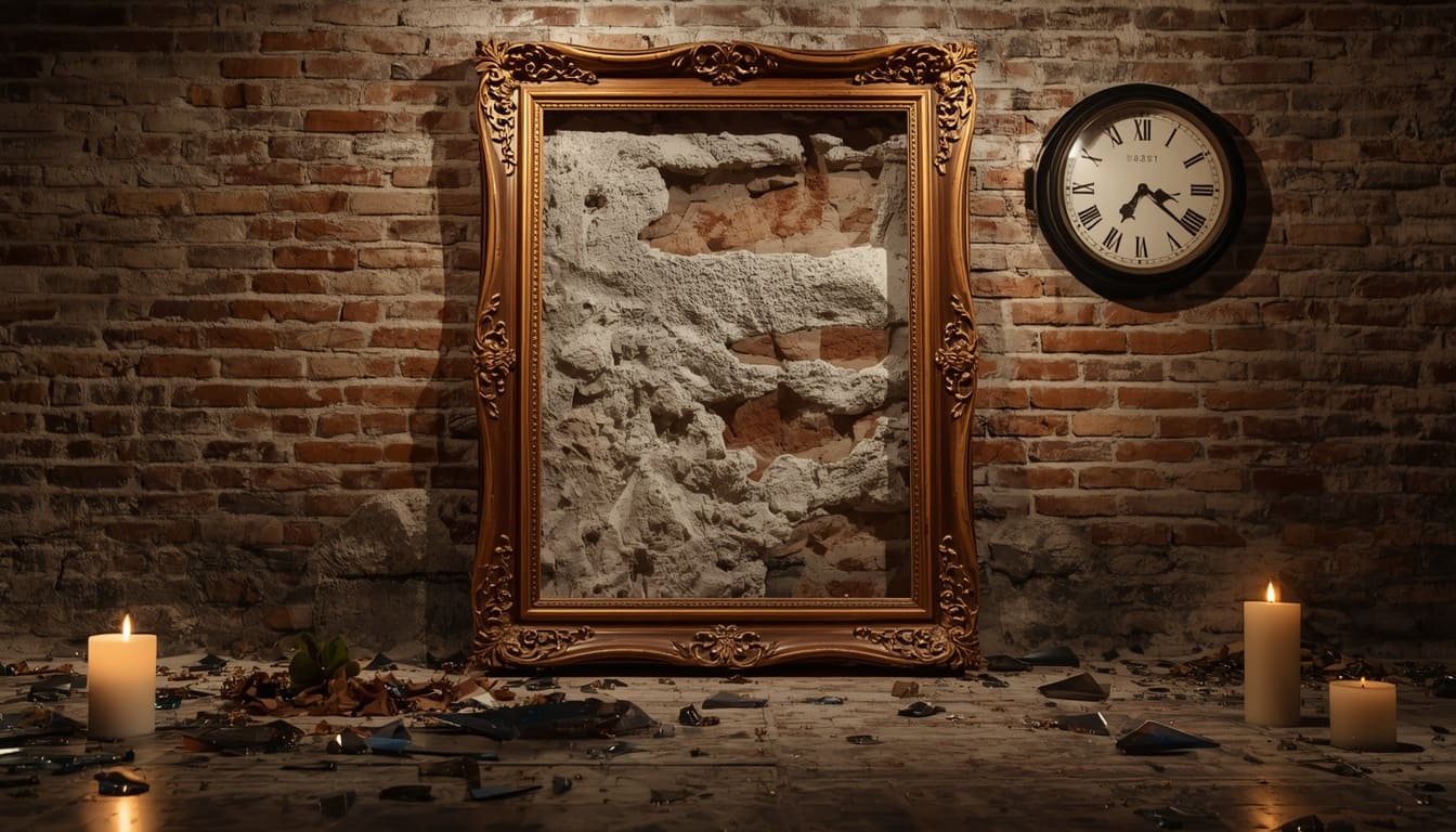 Разбитая дверь